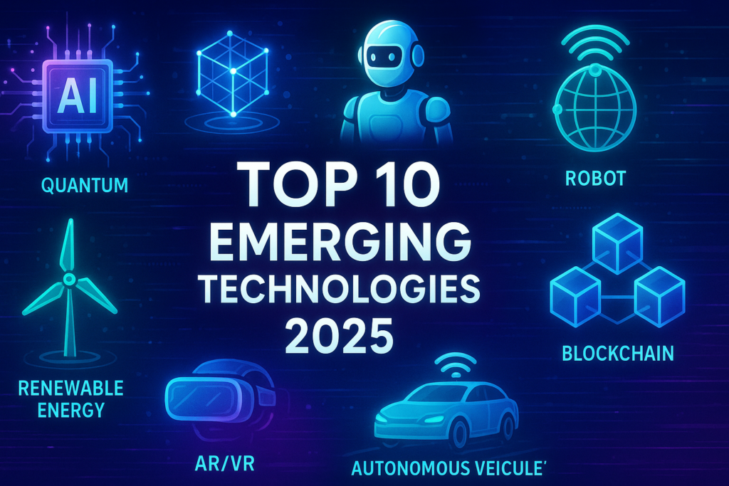 Top 10 Emerging Technologies to Watch in 2025