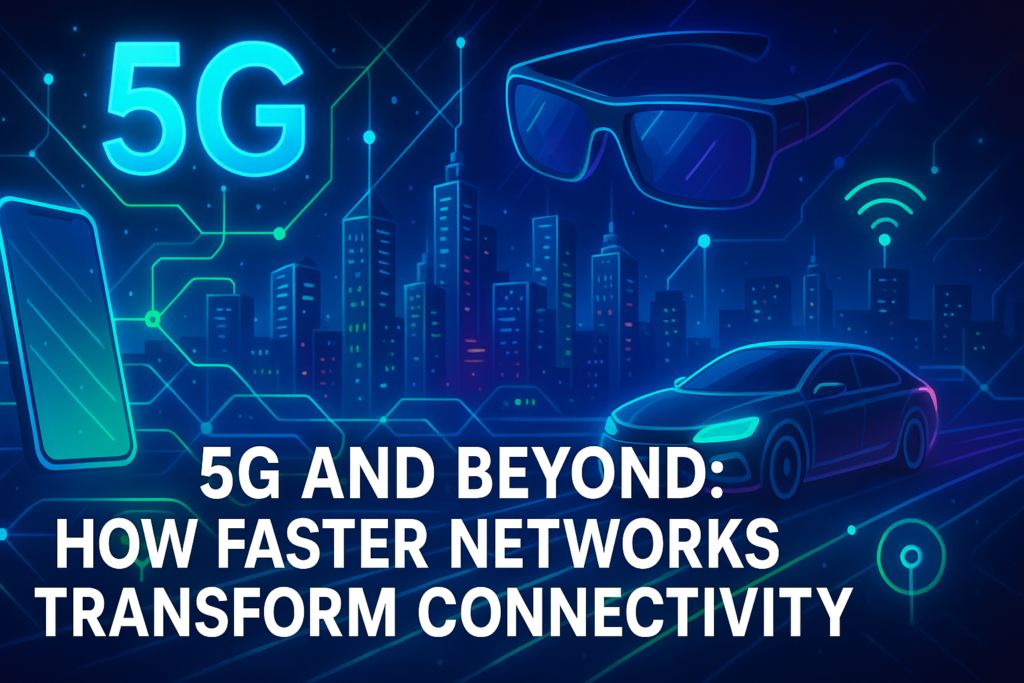 5G and Beyond: How Faster Networks Transform Connectivity