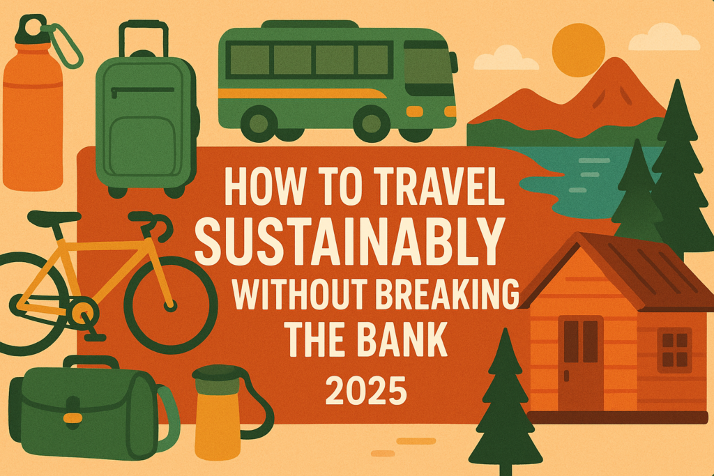How to Travel Sustainably Without Breaking the Bank