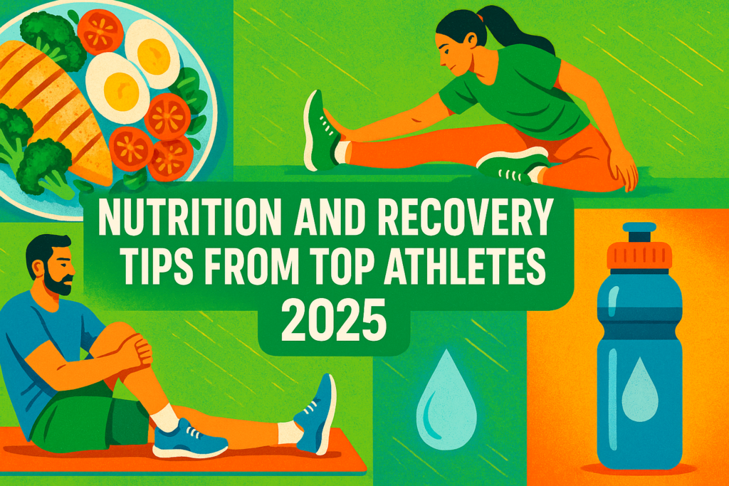 Nutrition and Recovery Tips from Top Athletes