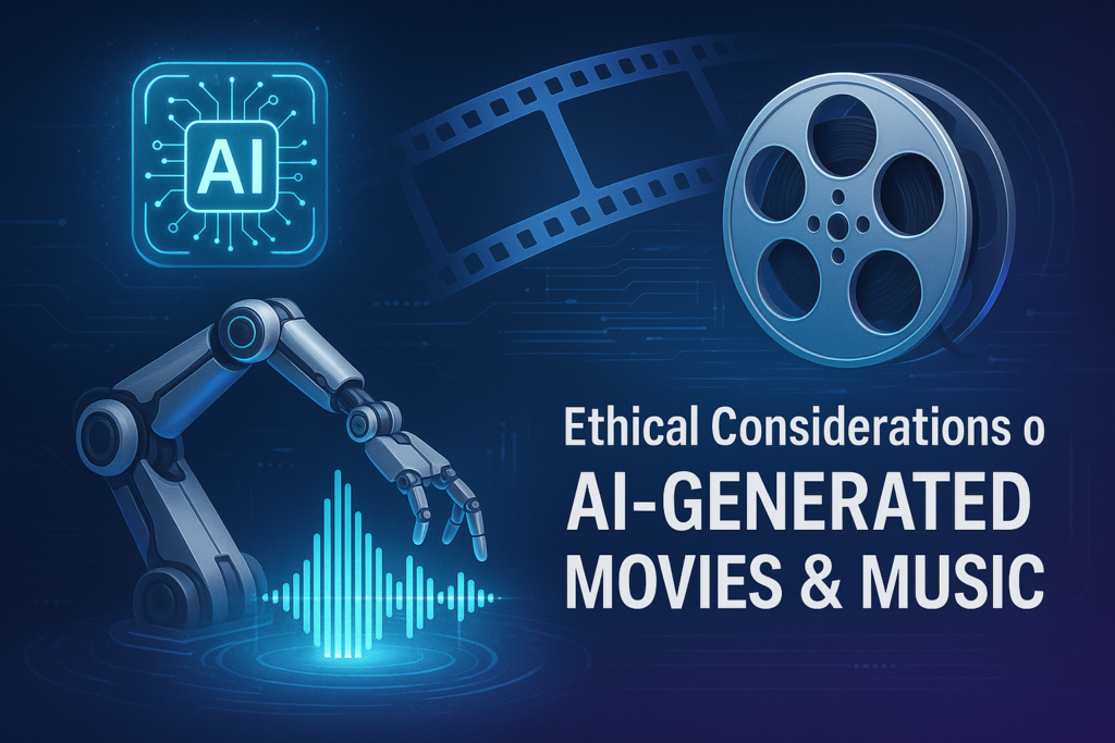 Ethical Considerations of AI-Generated Movies and Music